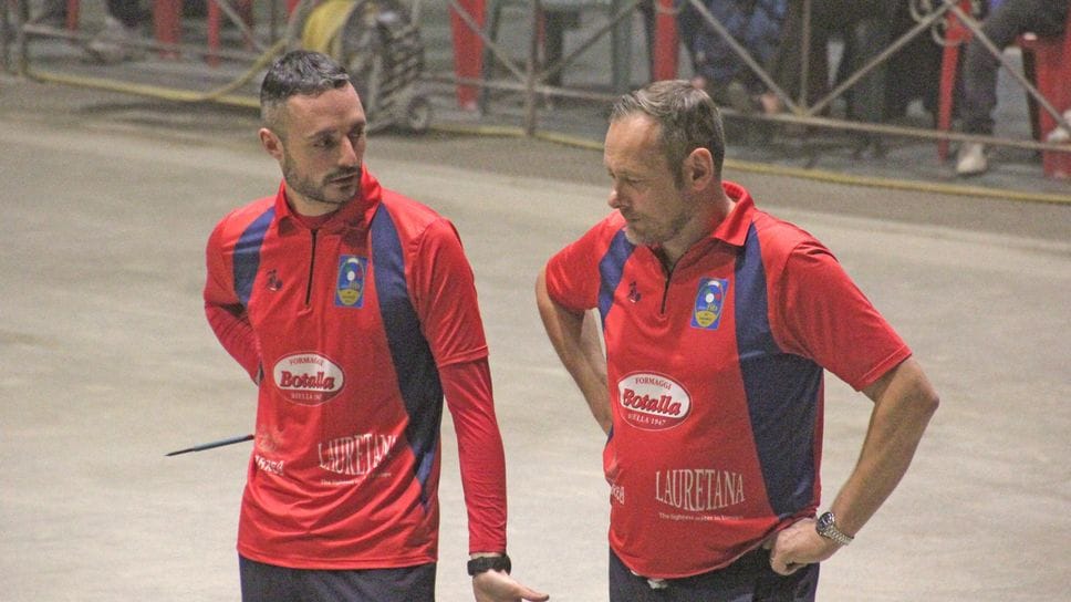 Simone Ariaudo e Davide Ponzo del Crc Botalla formaggi