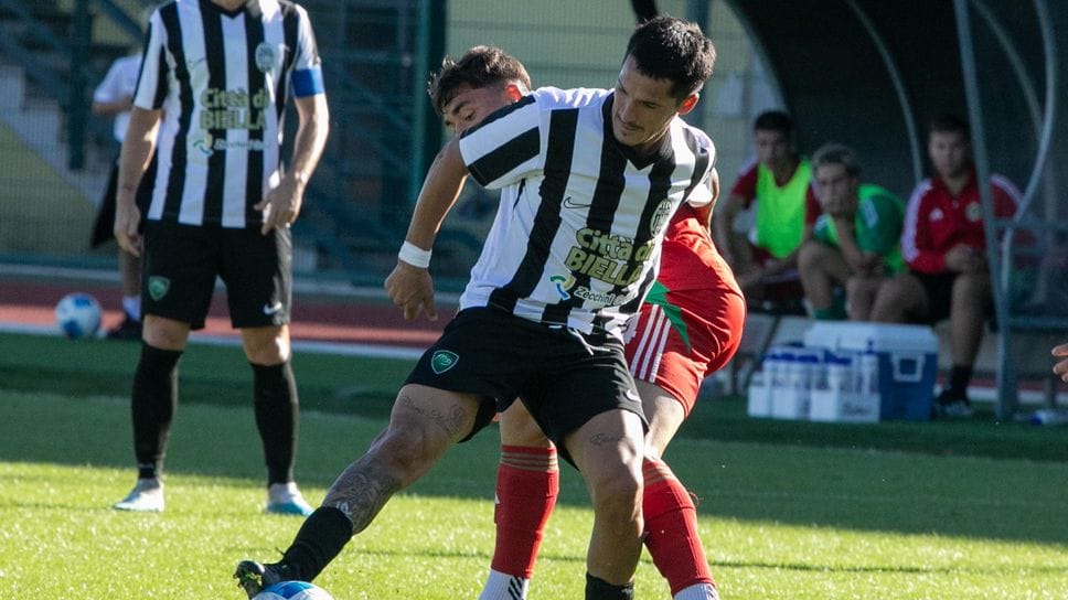 Facundo Di Cesare, da valutare le sue condizioni fisiche: contro la Cairese è stato sostituito all’intevallo