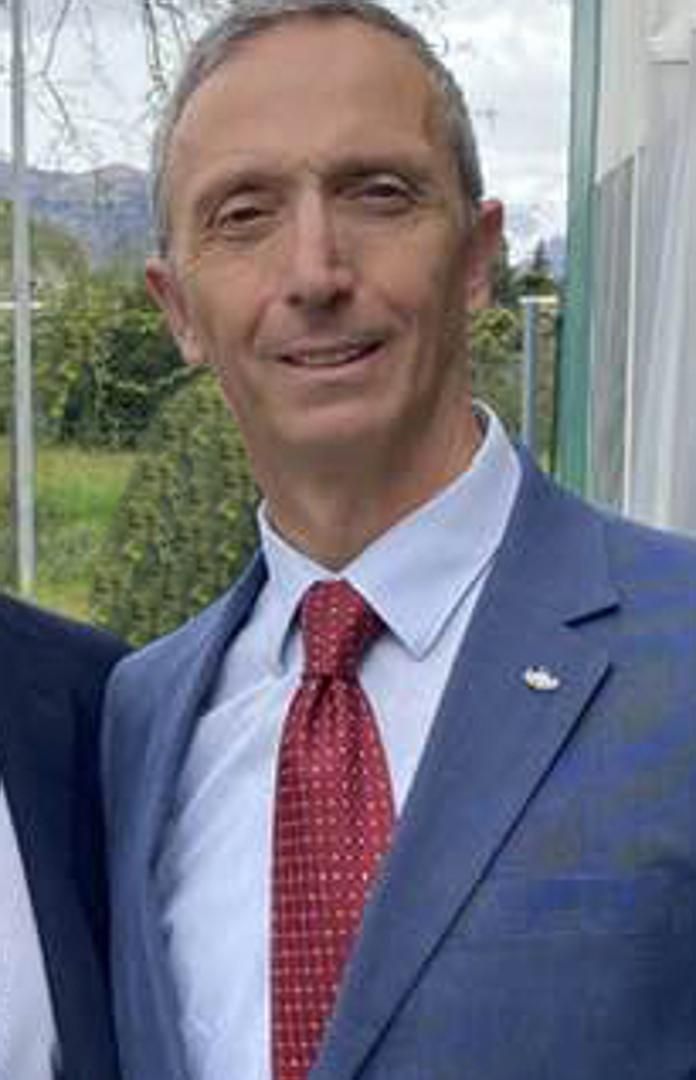 Il runner Mario De Nile,  organizzatore della serata