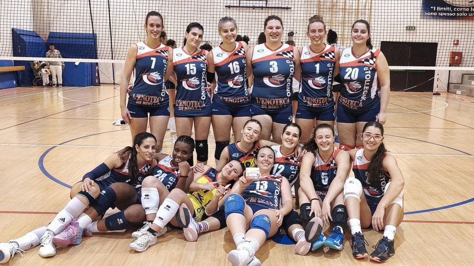 Le atlete del Gs Tollegno: la squadra è capolista in D e semifinalista di Coppa Piemonte