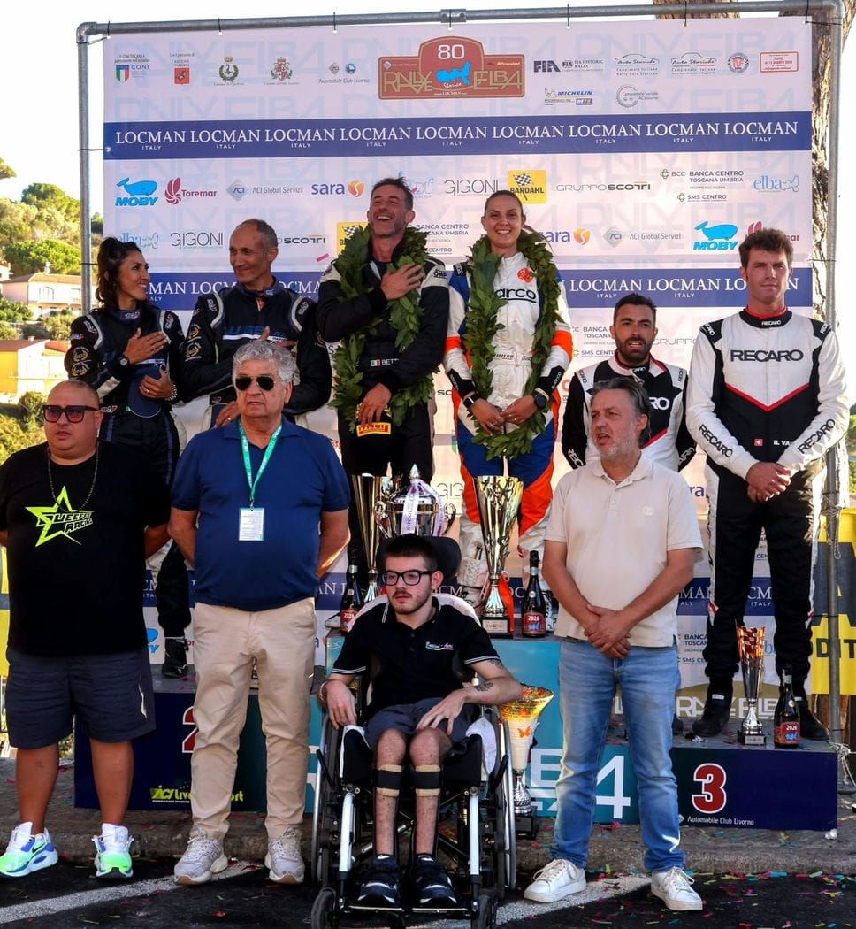 Alyssa Anziliero trionfa al Rally Elba Storico