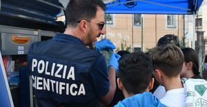 La festa della polizia insieme ai bambini
