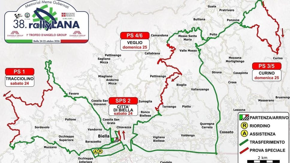 Il RallyLana torna con una prova speciale tutta in città