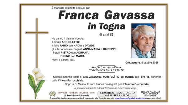 Franca Gavassa 