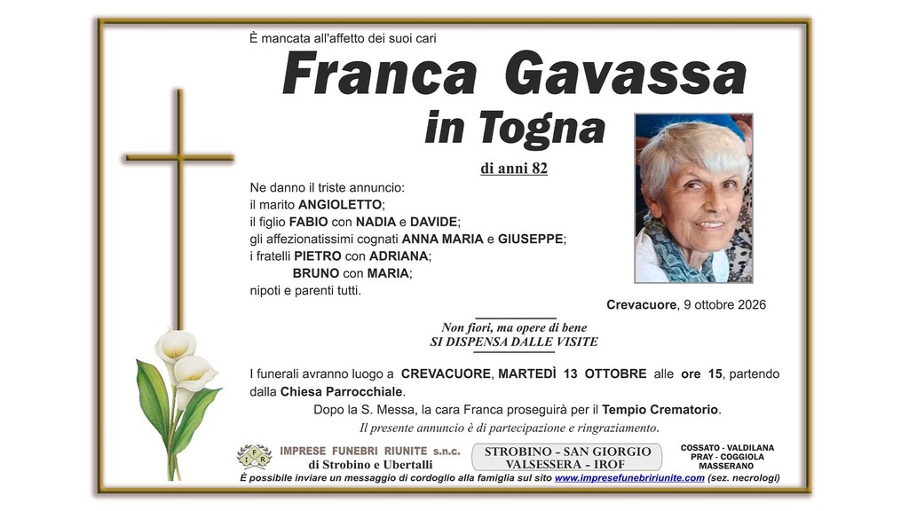 Franca Gavassa 