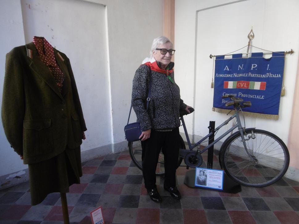 L’intitolazione delle targhe alle due staffette partigiane
