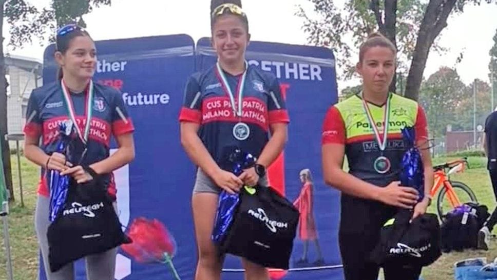 Lara Lovisi vince il triathlon sprint di Paullo