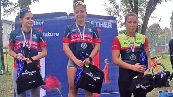 Lara Lovisi vince il triathlon sprint di Paullo