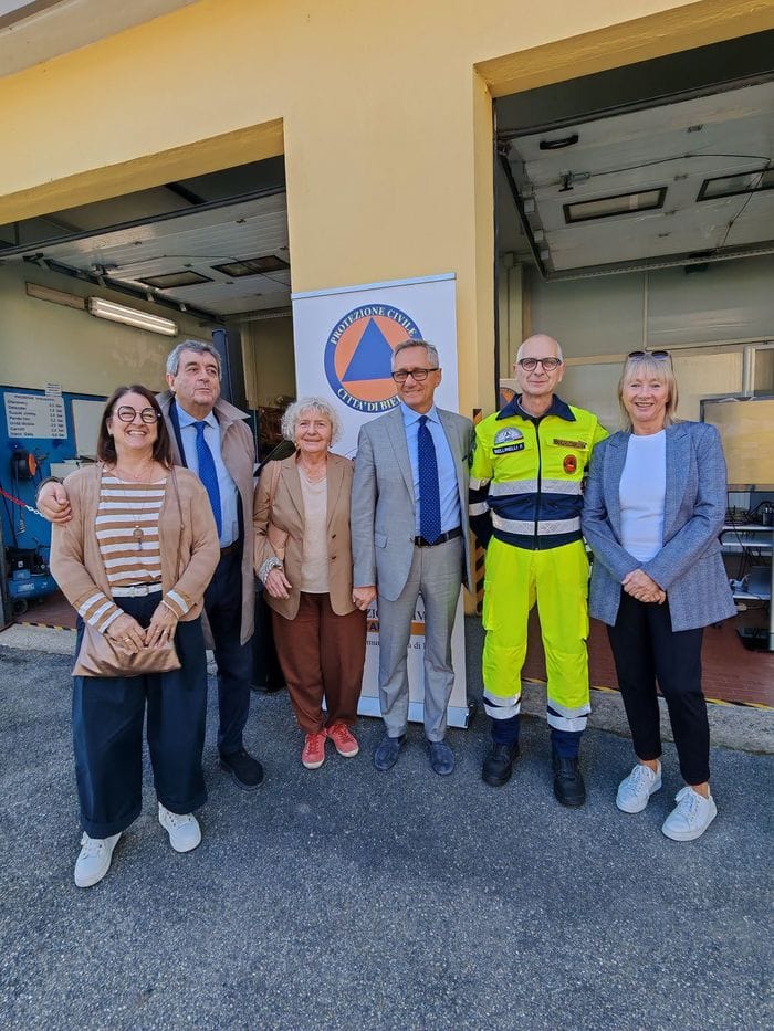 Il 25° anniversario del gruppo dei volontari della Protezione civile