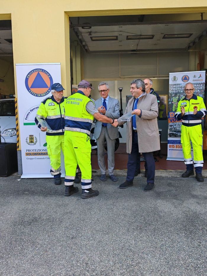 Il 25° anniversario del gruppo dei volontari della Protezione civile
