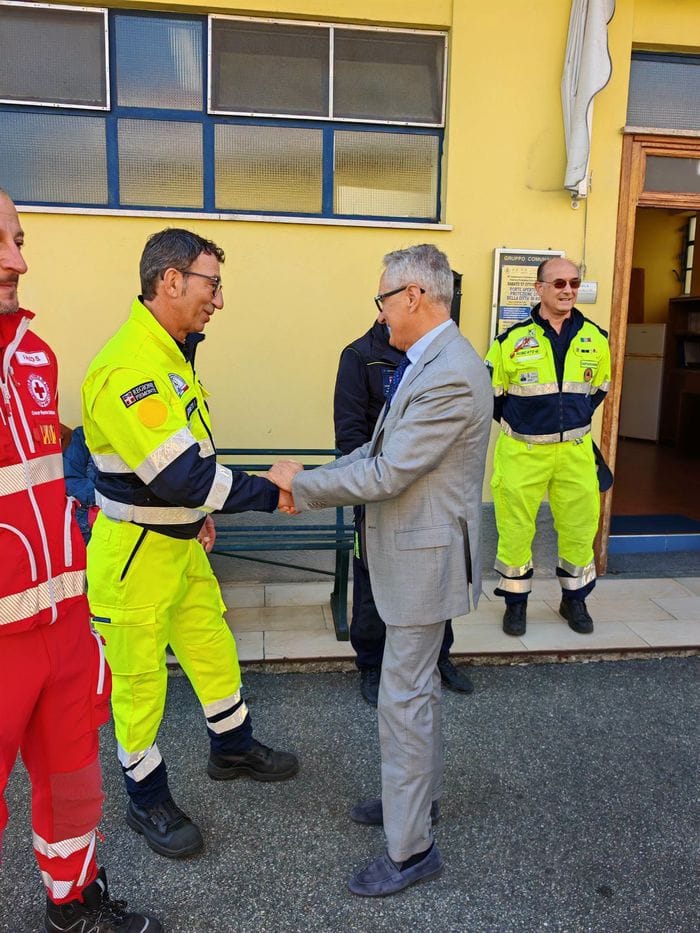 Il 25° anniversario del gruppo dei volontari della Protezione civile