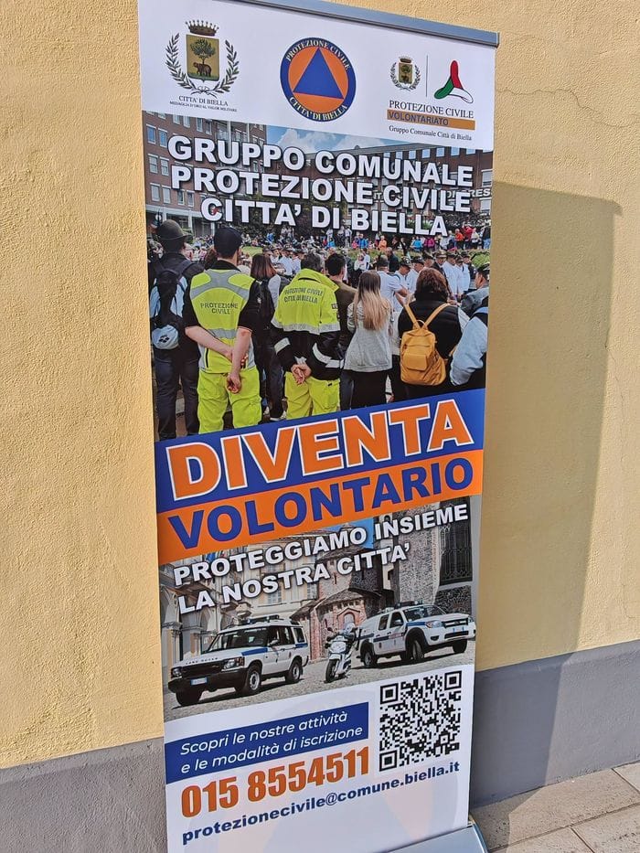Il 25° anniversario del gruppo dei volontari della Protezione civile