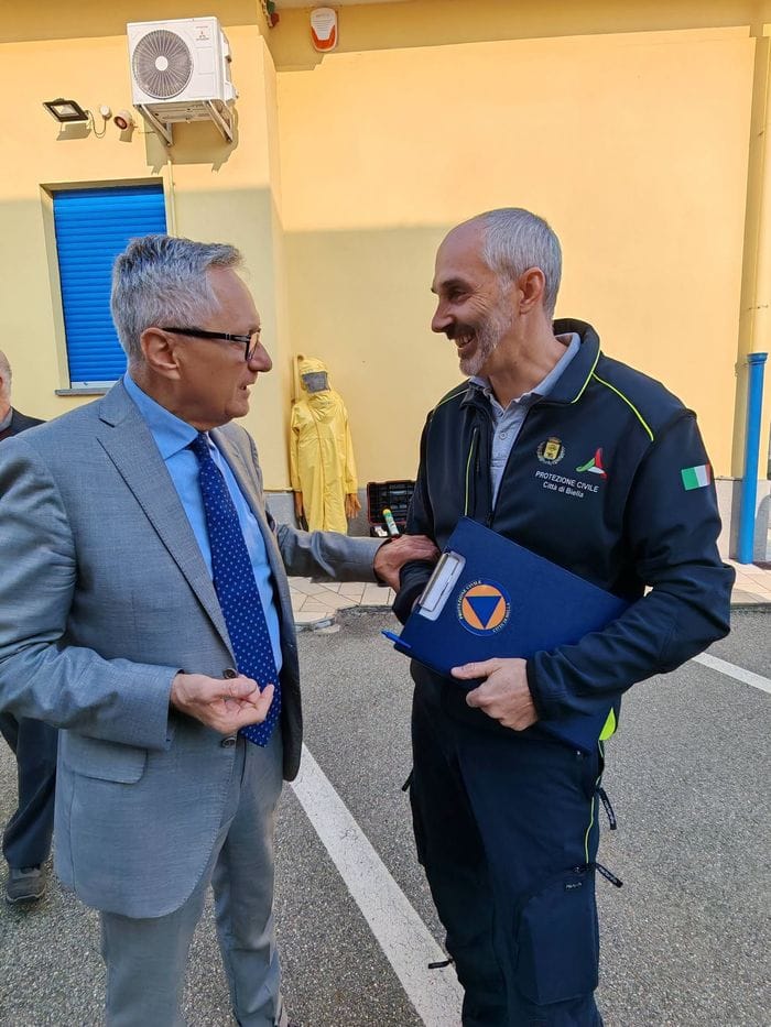 Il 25° anniversario del gruppo dei volontari della Protezione civile