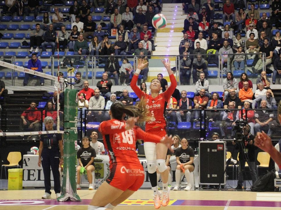 Uyba sconfitta in casa: a Biella passa Bergamo