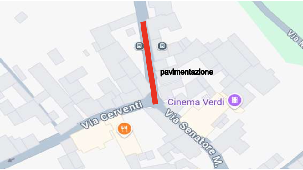 Candelo, chiude per una settimana via del Cervo