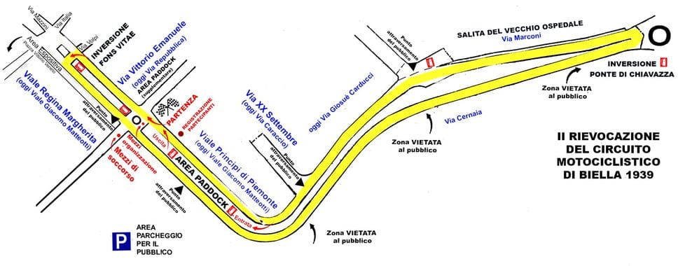Sabato la 2ª Rievocazione del Circuito Motociclistico 