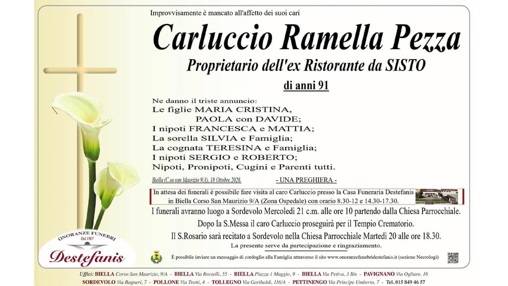 Carluccio Ramella Pezza