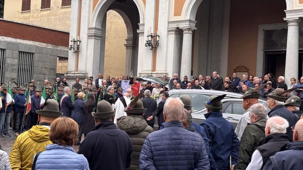 Cossato, l’ultimo saluto ad Alessandro Piccolo