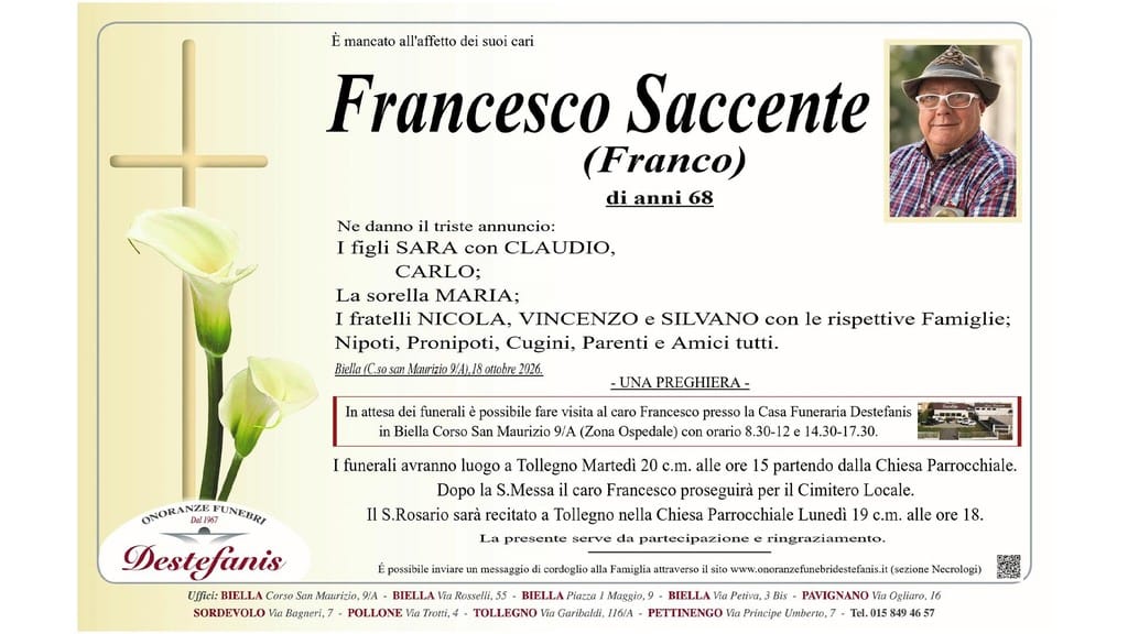 Francesco (Franco) Saccente