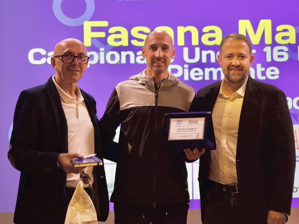 Aiac, a Gaglianico premiati gli allenatori biellesi