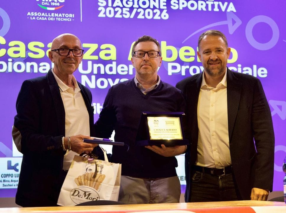 Aiac, a Gaglianico premiati gli allenatori biellesi
