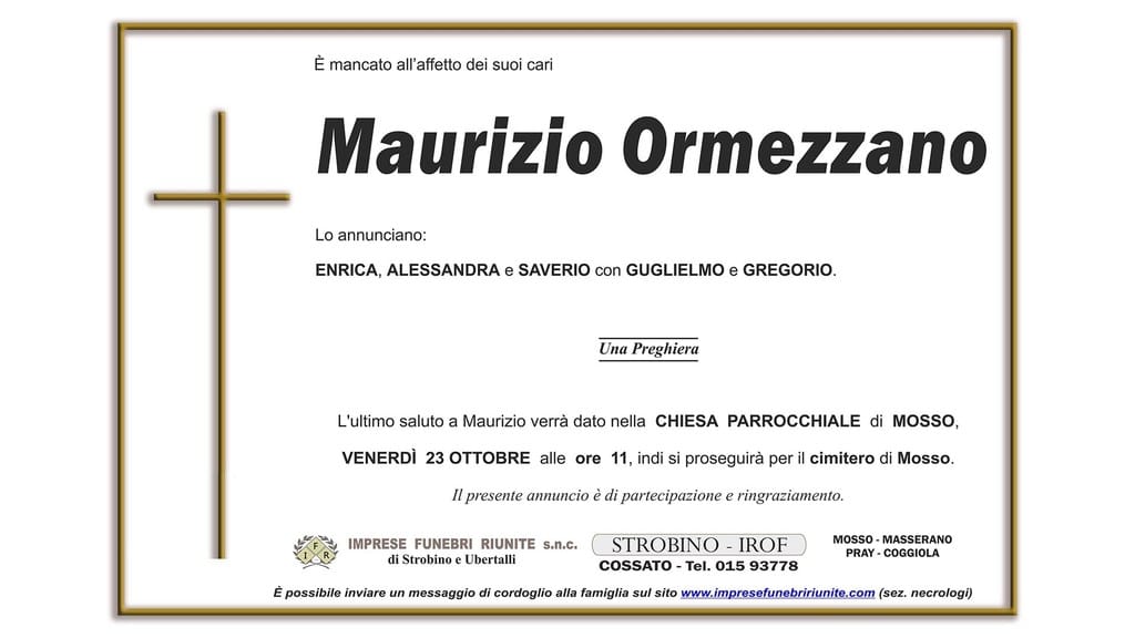 Maurizio Ormezzano
