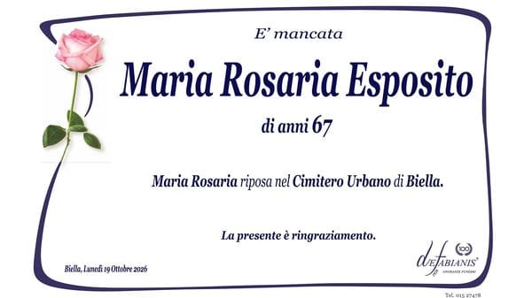Maria Rosaria Esposito
