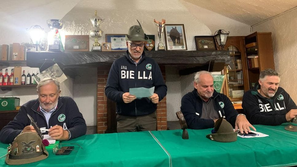 Nuovo capogruppo per gli alpini di Candelo