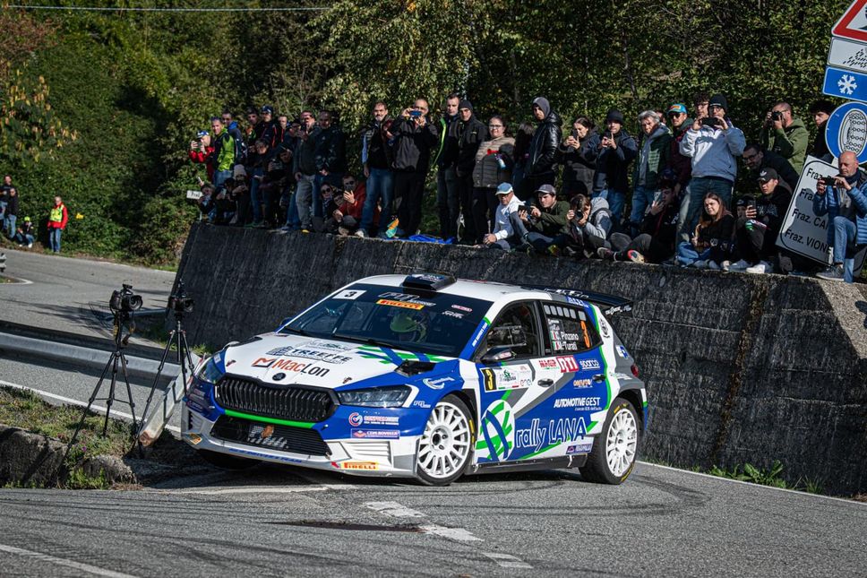 Pinzano e Turati dominano il Rally Lana - Tutte le classifiche
