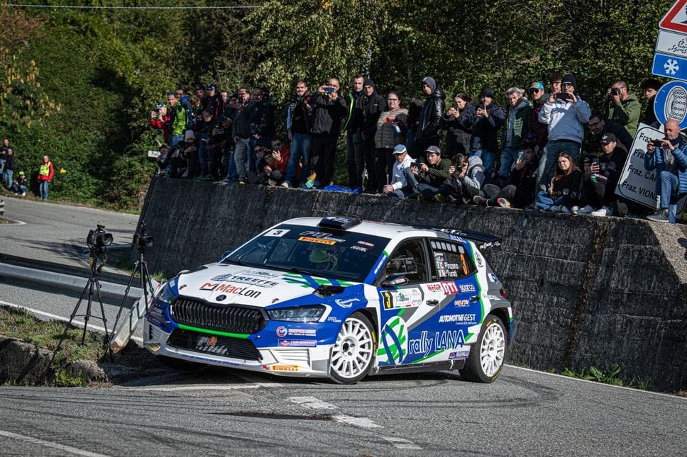Pinzano e Turati dominano il Rally Lana - Tutte le classifiche