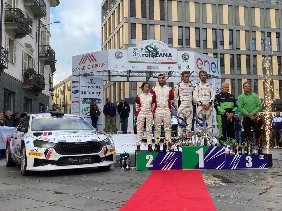 Pinzano e Turati dominano il Rally Lana - Tutte le classifiche