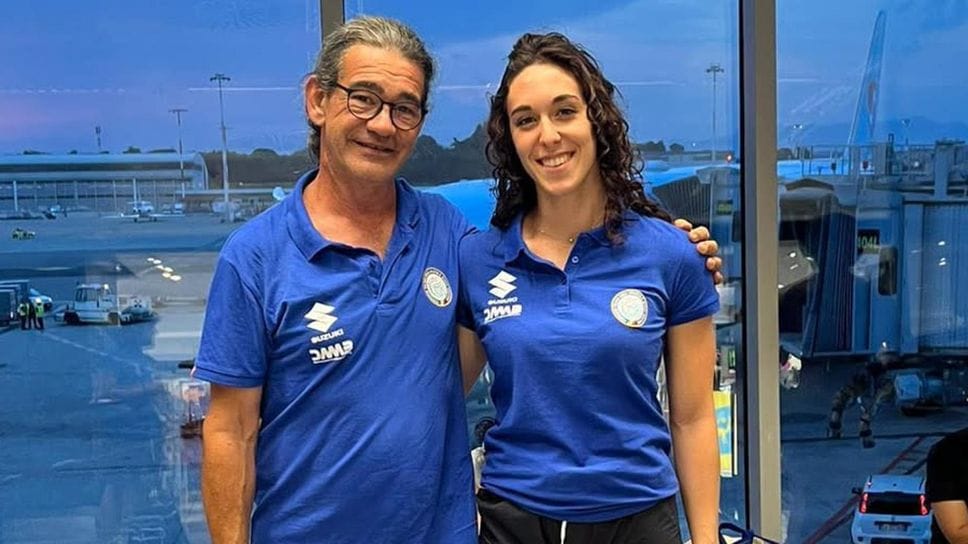 Giorgia Destefani in Egitto al Mondiale Universitario