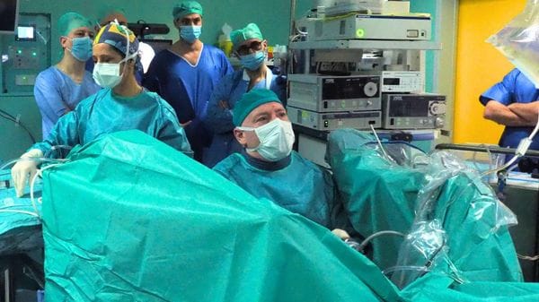 Il millesimo intervento con il robot chirurgico a Biella
