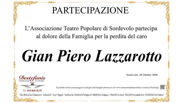 Gian Piero Lazzarotto