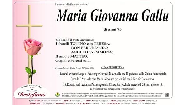 Maria Giovanna Gallu