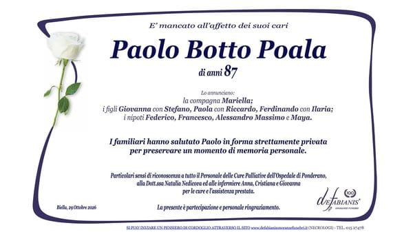 Paolo Botto Poala
