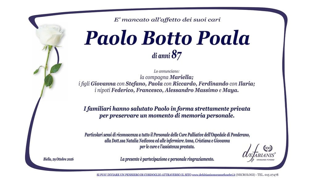 Paolo Botto Poala