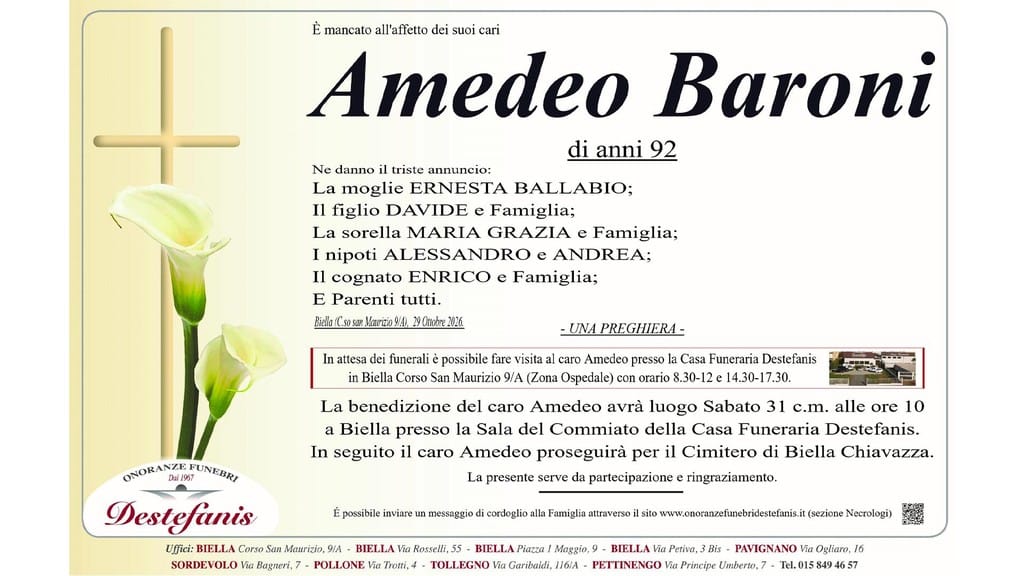 Amedeo Baroni