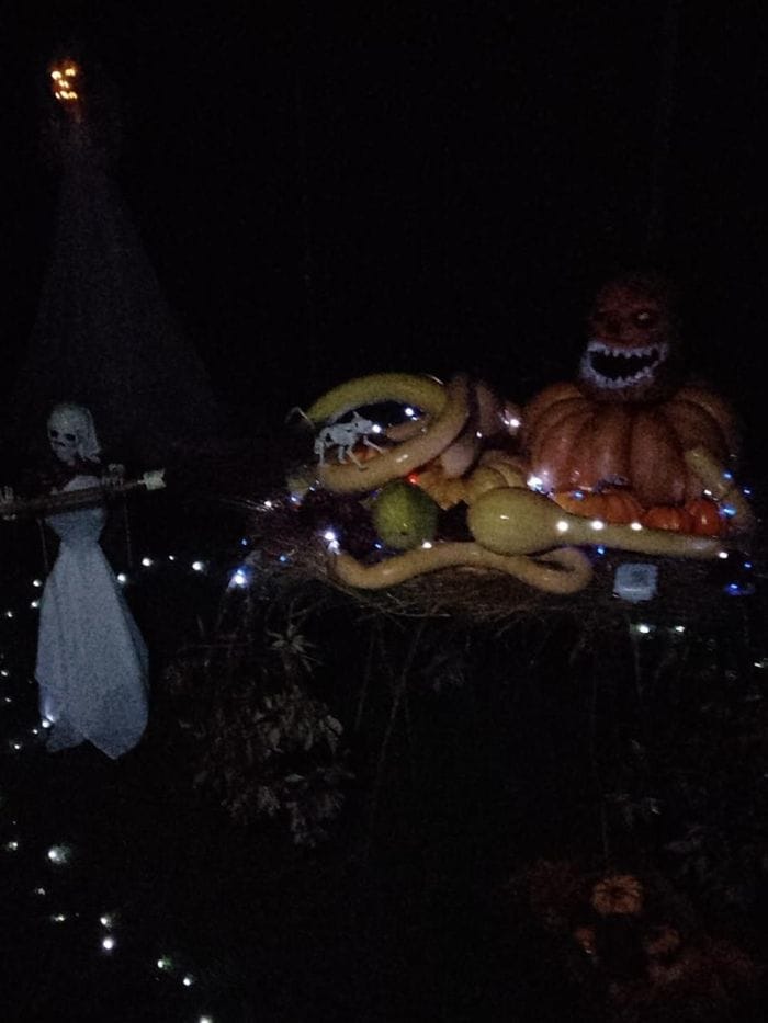 Effetto Halloween, un giardino spettacolare a Castelletto Cervo. Fotogallery