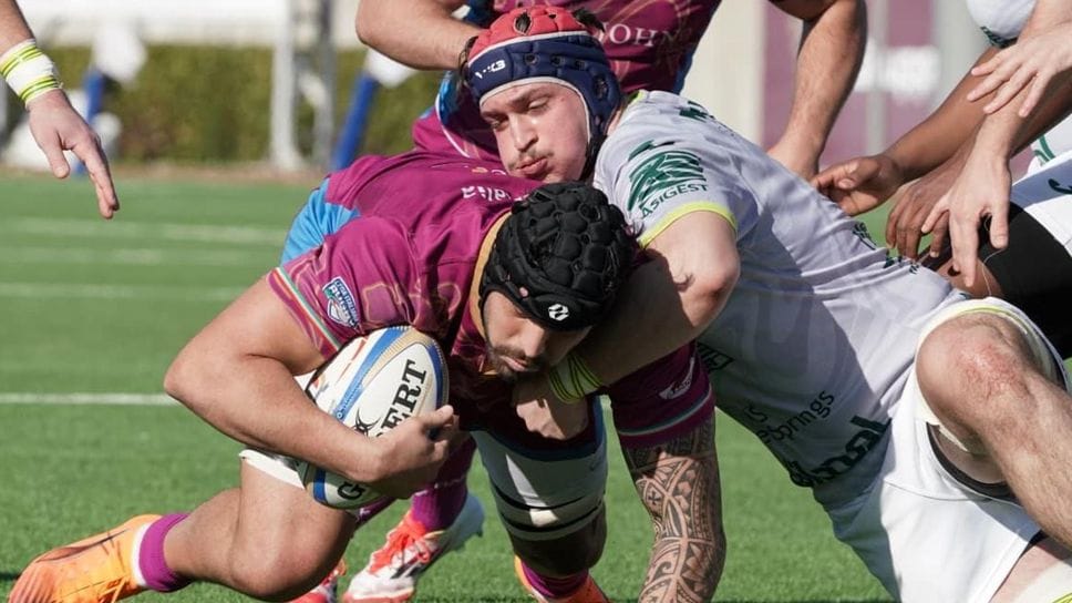 Un’immagine della partita