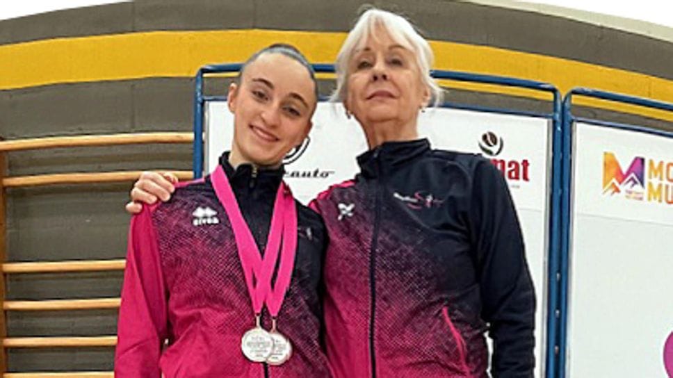 Giulia Sapino e Tatiana Shpilevaya della Rhythmic