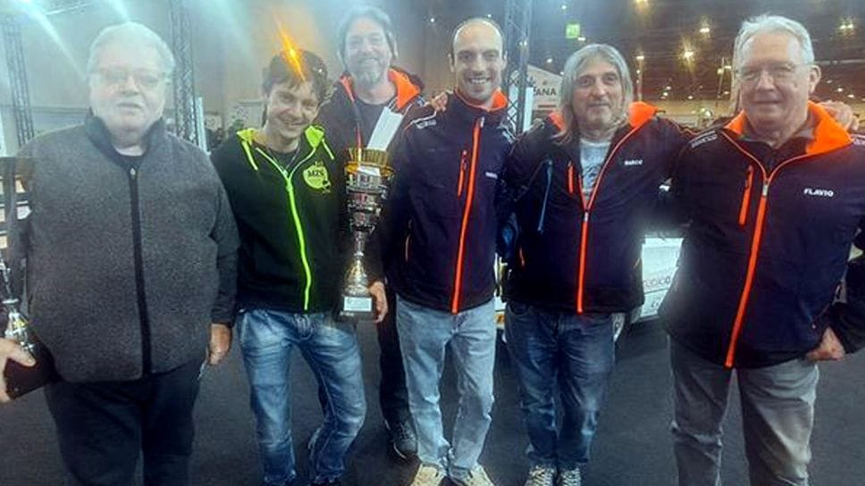 Il gruppo Biella Corse al termine della premiazione