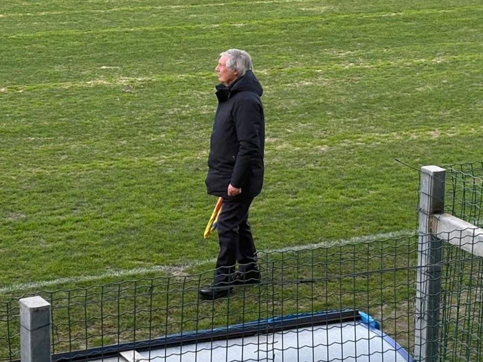 Gianni Simoni nell’inedito ruolo di guardalinee