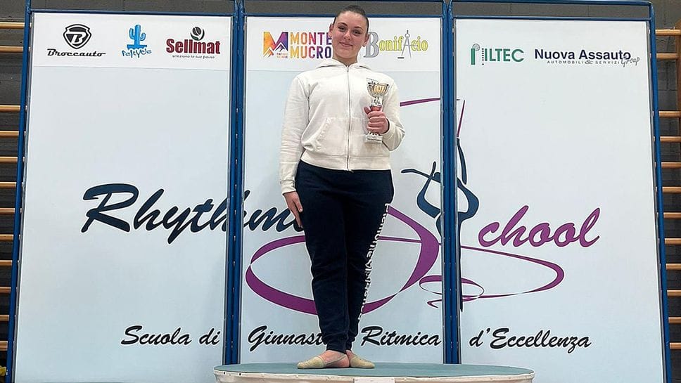 Sophie Rizzo della Piemonte Ginnastica