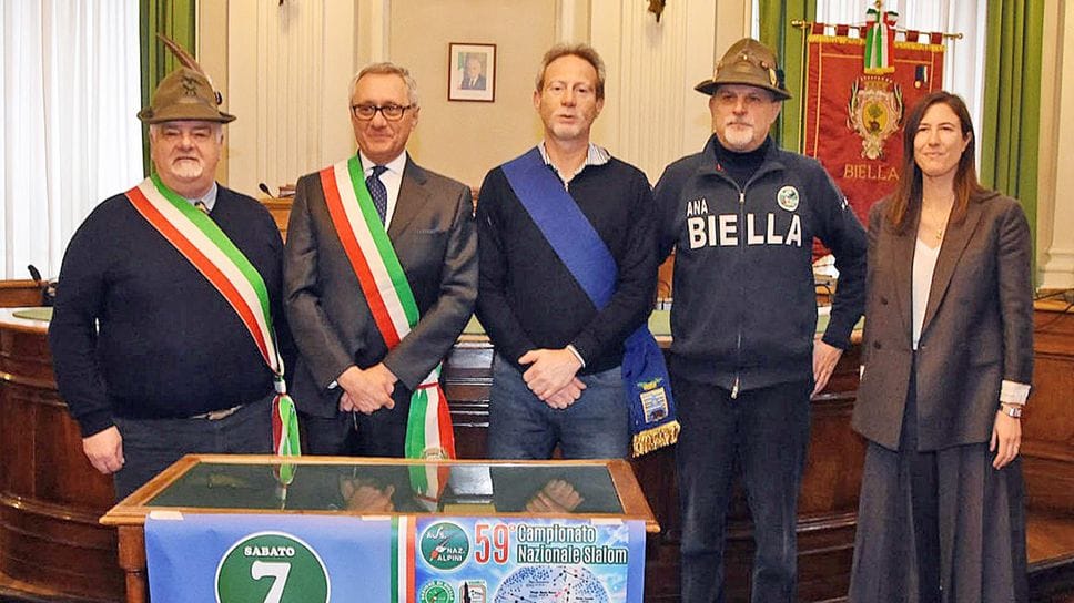 Enzo Giacomini, Marzio Olivero, Emanuele Ramella Pralungo, Marco Fulcheri e Chiara Caucino