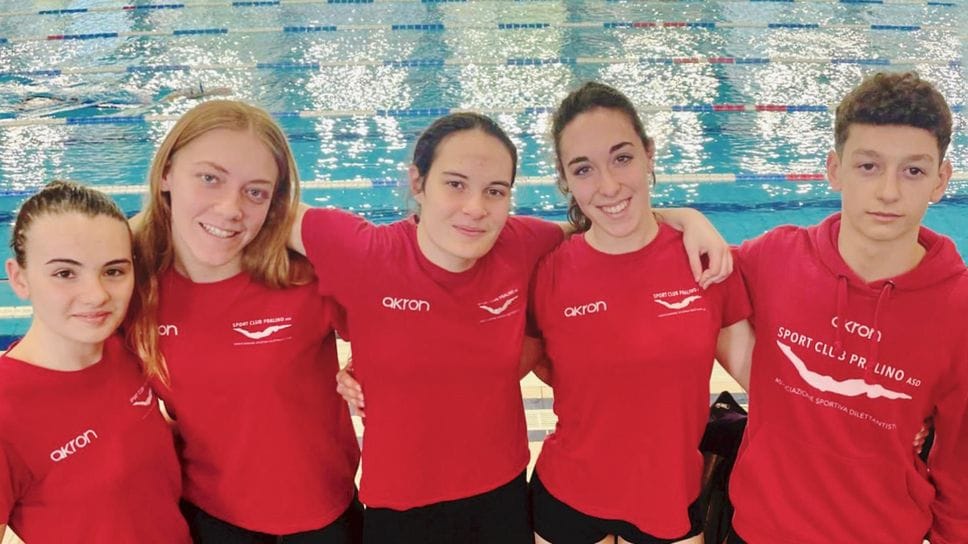 Camilla Mastromauro, Sophia Zecchini, Valentina Basso, Giorgia Destefani e Nicolò Marchiori