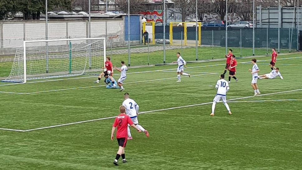 Un’immagine della partita tra Città di Cossato e Aygreville