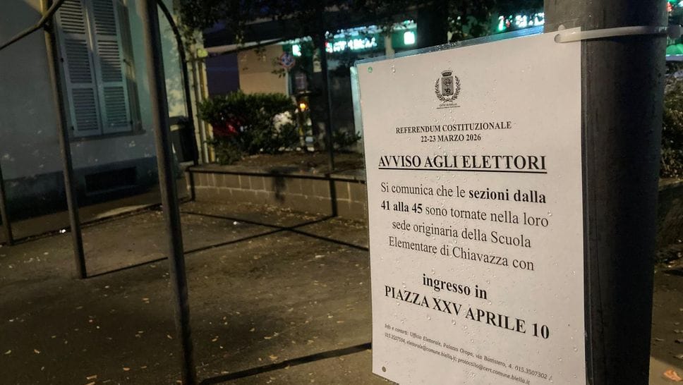 Referendum costituzionale, due giorni per votare