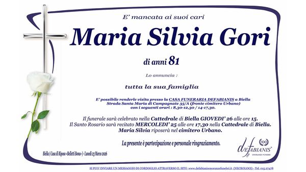 Maria Silvia Gori