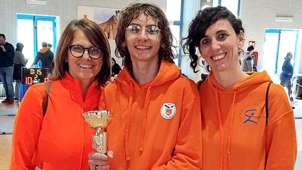 Vittorio Faccio argento U14, Pietro Panziera bronzo Allievi